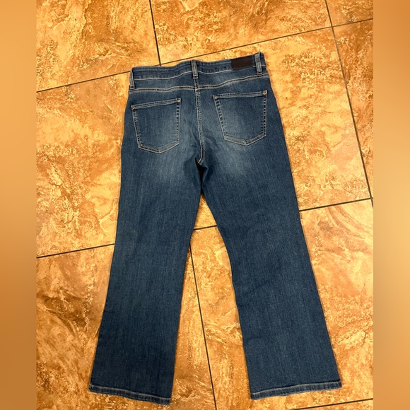 CAMBIO Premium Dark Wash Straight Leg Jeans - Size Medium - Picture 3 of 10